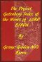 [Gutenberg 59122] • Index of the Project Gutenberg Works of Lord Byron